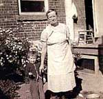 Resident cook with superintendant's daughter